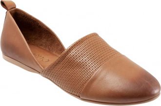 Bueno Womens Kayla Slip-On Flat Shoes In Brown