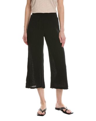 Michael Stars Petite Medina Smocked Waist Cropped