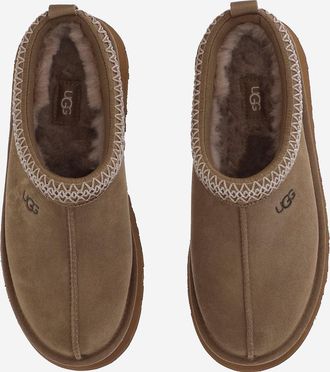 UGG Womens Mules Taz Ii Brown Suede Leather