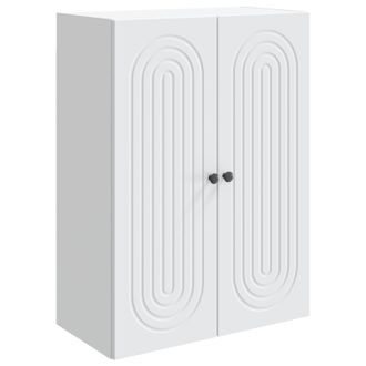 vidaXL Armario De Pared Blanco 66 X 34,5 X 90 Cm Madera De Ingenier&iacute;a Vidaxl