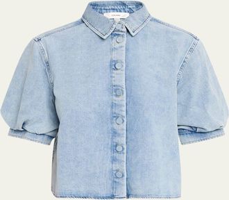 Frame Denim The Billow Sleeve Top