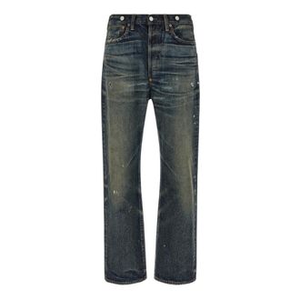 Junya Watanabe Nuovi Pantaloni in Denim Personalizzati Manualmente - - Jeans - Uomo - Blu - M