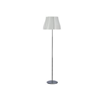 Netlighting Miss Floor Lamp 3 Light E27 Gloss White Polished Chrome