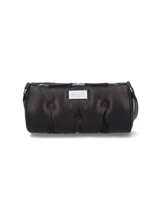 Maison Margiela Black Nappa Leather Glam Slam Shoulder Bag