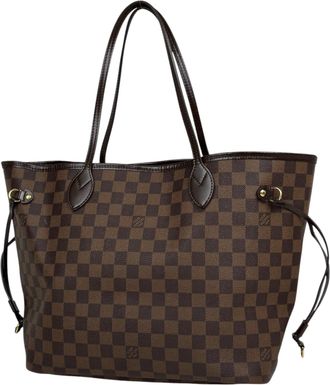 Louis Vuitton Damier Brown Damier Canvas Shoulder Bag Tote Bag (Pre-Owned)
