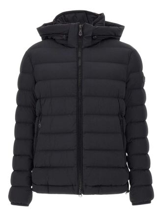 Peuterey Quilted Down Jacket With Hood And Zippered Pockets