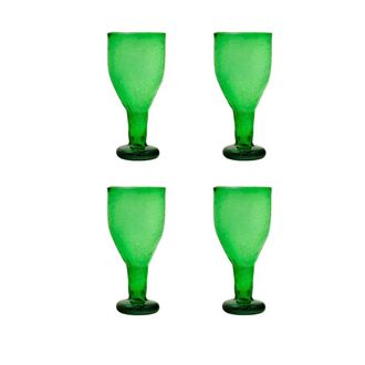 BITOSSI HOME Set of Glasses H.15 Green