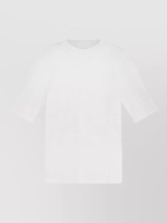 Brunello Cucinelli cotton mock neck short-sleeve t-shirt
