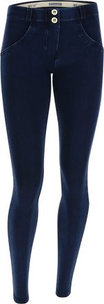 Freddy Pantalone WR.UP superskinny vita e lunghezza regular in jersey denim scuro