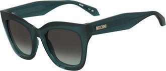Moschino MOS215/S ZI9/IB Womens Sunglasses Green Size 52