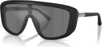Dolce & Gabbana Rechthoekige Zonnebril - Heren - Zonnebrillen - Zwart - ONE Size - Accessoires