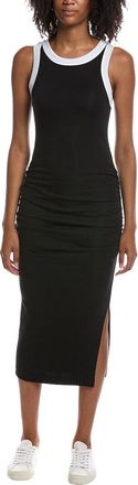 Michael Stars Wren Ringer Ruched Midi Dress