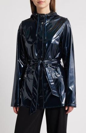 Rains Curve Waterproof Rain Jacket in Spill at Nordstrom Rack, Size Medium