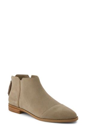 Toms Rylie Cap Toe Bootie in Natural at Nordstrom, Size 6.5