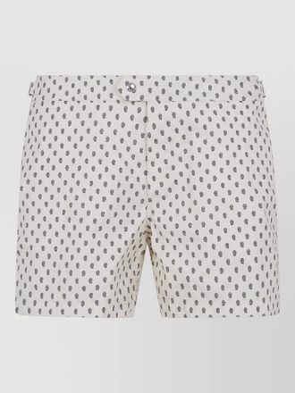 Tom Ford paisley print micro popeline swim shorts