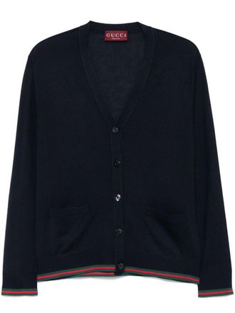 Gucci Cashmere And Silk Cardigan