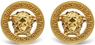 Versace Golden Medusa Stud Earrings