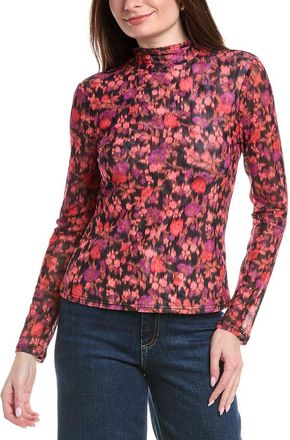 CeCe by Cynthia Steffe Cece Turtleneck Mesh Top