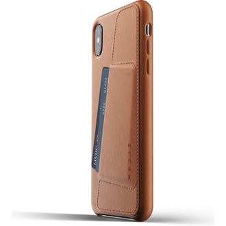 Mujjo Full Leather Wallet Case for iPhone XS Max in Tan at Nordstrom