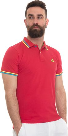 Peuterey Polo manica corta NEWSELANDINASTR Fragola Peuterey Uomo
