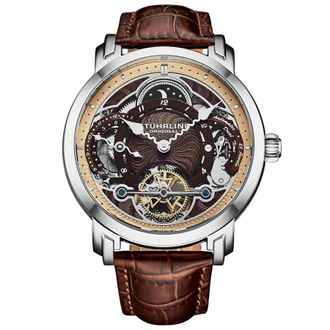 St&uuml;hrling Legacy Chronograph Automatic Brown Dial Mens Watch M18233