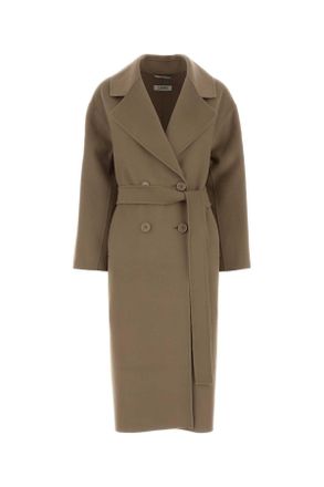 Max Mara Cappuccino Wool Heller Coat