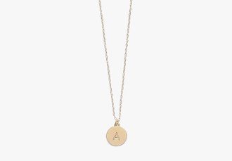 Kate Spade New York Initial A Mini Pendant