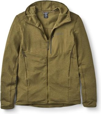RAB Ascendor Light Hoody Fleecejacke f&uuml;r Herren | oliv