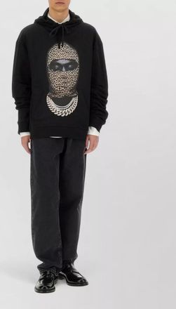 Ih Nom Uh Nit leopard print hoodie