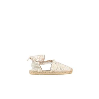 Stella McCartney Gaia Espadrilles - Dames - Schoenen - Beige - Maat: 41 EU Katoen
