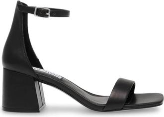 Steve Madden Hoge hak sandalen - Dames - Sandalen met hakken - Zwart - 37 1/2 EU - Schoenen