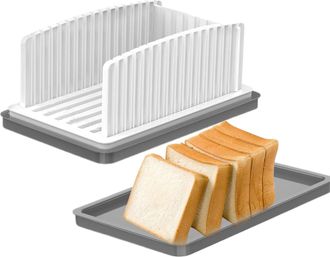 OEM Cortador De Pan Multifuncional Para S&aacute;ndwiches/tostadas, Con Mango Manual Plegable Y Ajustable Para Un Corte De Pan R&aacute;pido Y Seguro