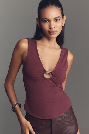 Maeve Keyhole Tank Top