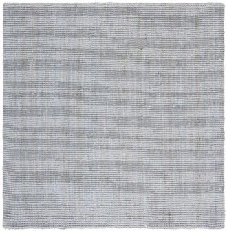 Safavieh Alfombra yute gris claro 152 x 152 cm