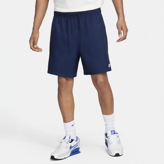 Nike Mens Club Woven Flow Shorts in Blue | FN3307-410