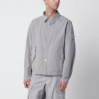 Stone Island Dust grey drip-proof nylon blend jacket