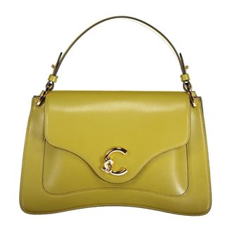 Coccinelle C-Me Kalfsleren Tas - Dames - Handtassen - Groen - ONE Size - Leer - Tassen