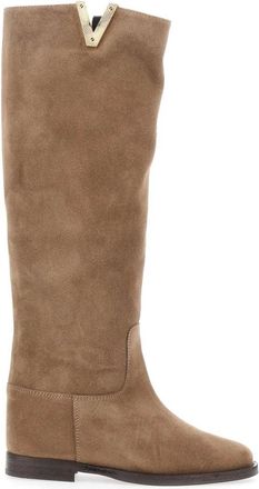 Via Roma 15 Mujer, Zapatos, Beige, Talla: 36 EU