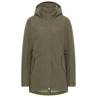 Vaude Pellice Wool Parka für Damen | oliv