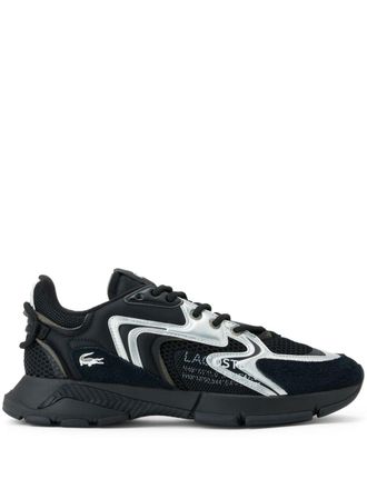 Lacoste L003 Neo panelled sneakers - men - Suede/Mesh/Polyester/Recycled Polyester/Rubber - 7.5 - Black