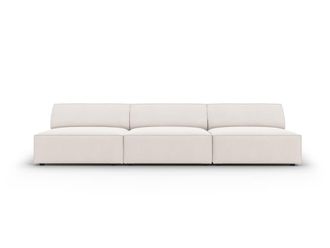 MICADONI Sof&aacute; 3 plazas de tela beige claro