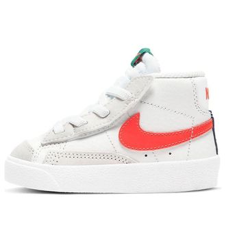 Nike (TD) Nike Blazer Mid 77 Platinum Tint Bright Crimson DA4088-004