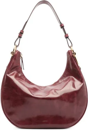 Arezzo Cora Large Leather Hobo in Fresh Ruby at Nordstrom
