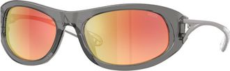 Diesel DL2007U 2027B6 Mens Sunglasses Grey Size 57