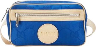 Gucci Pre-owned Belt Bags, male, Blue, Size: ONE SIZE Pre-owned Sling Bag