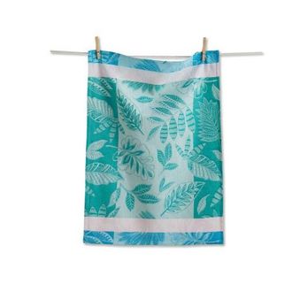 Tag Jacqura Sylvie Jacquard Tea Towel Green Kitchen Towel at Nordstrom