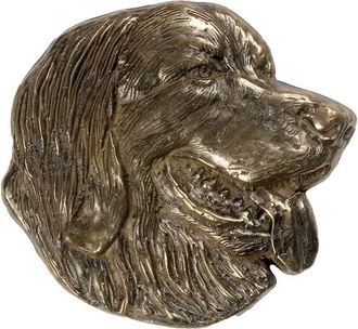 OEM Hovawart: Una Placa Conmemorativa Con Un Perro, Un Agradecimiento Personalizado, Un Premio, Un Diploma Con Dedicatoria De La Marca Art-dog