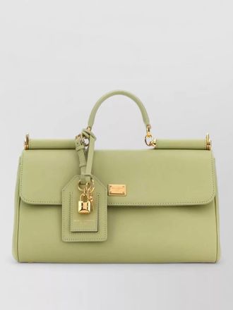 Dolce & Gabbana leather my sicily shoulder bag padlock