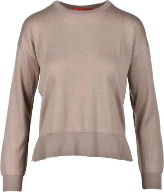 Wild Cashmere Silk and Cashmere Sweater - Taupe