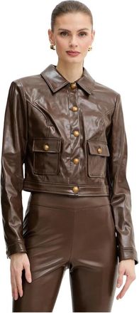 Guess Mujer, Chaquetas, Marr&oacute;n, Talla: XS